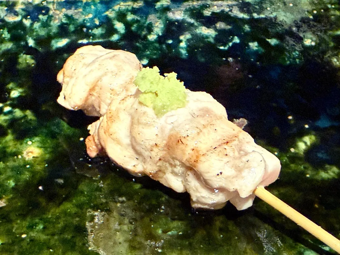 烤手羽肩肉。（圖／黃宏輝提供）
