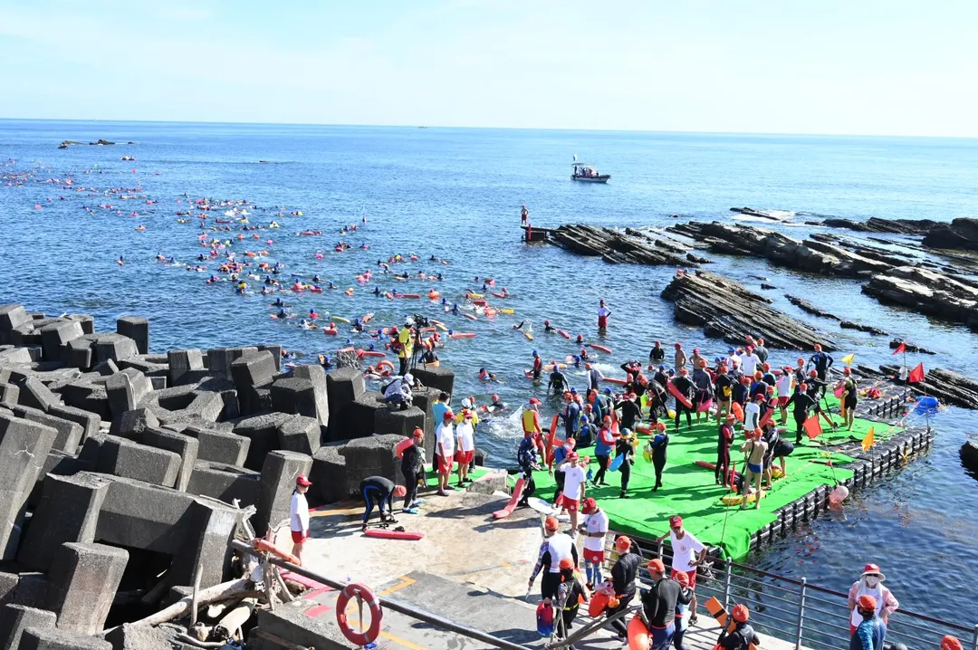「2026基隆外木山海上長泳」即日起開放報名至4月17日止。（圖／基隆市政府）
