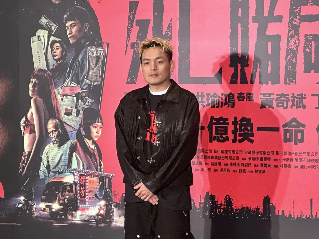導演詹淳皓大讚春風是天才演員。（圖／記者 伍映澄 攝）