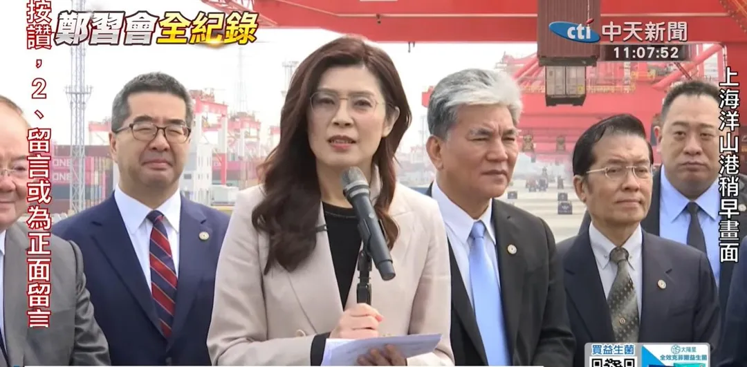 國民黨主席鄭麗文。(圖/中天新聞)