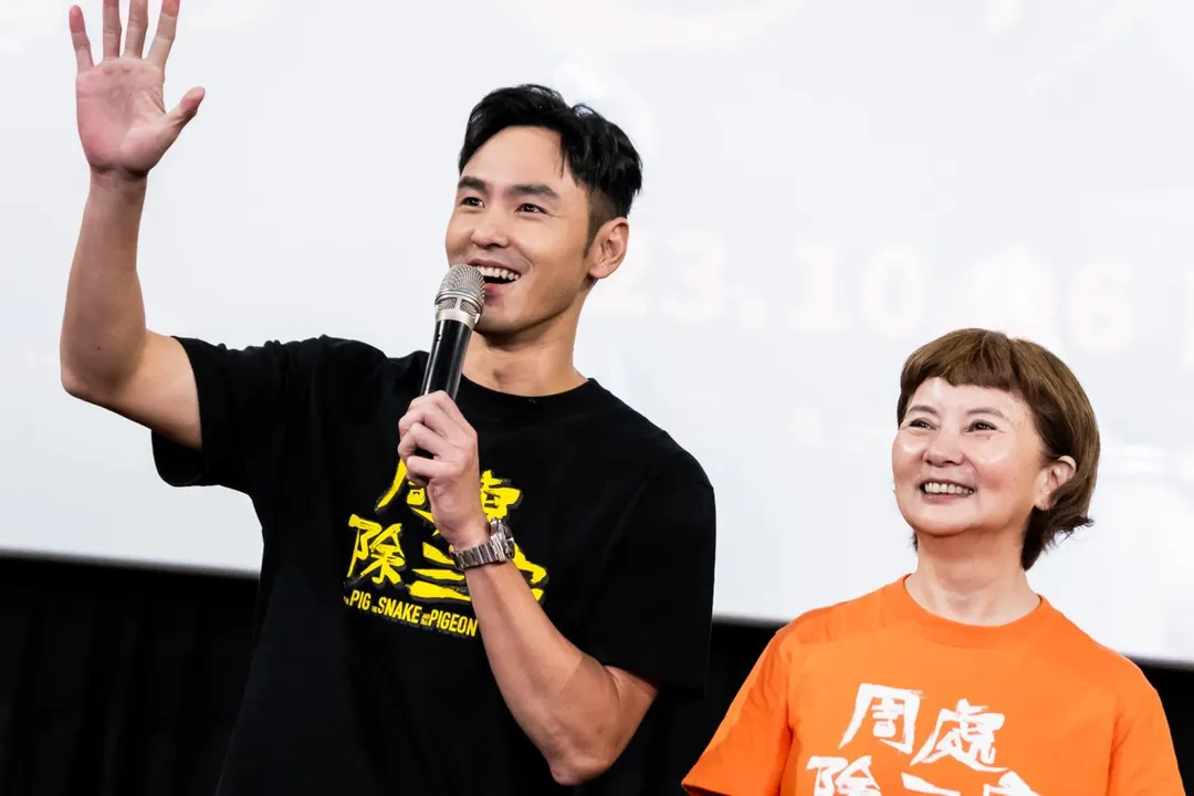 李烈（右）擔任《周處除三害》監製。（圖／翻攝自《周處除三害》臉書）