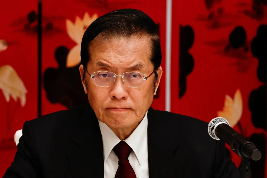 張榮恭。（圖／路透）