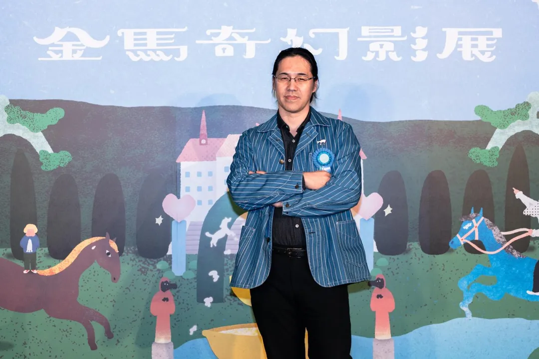 2026金馬奇幻影展10日開幕，日本動畫片《花綠青綻放之時》擔綱開幕片，導演四宮義俊特別來台揭幕。（圖／金馬執委會 提供）