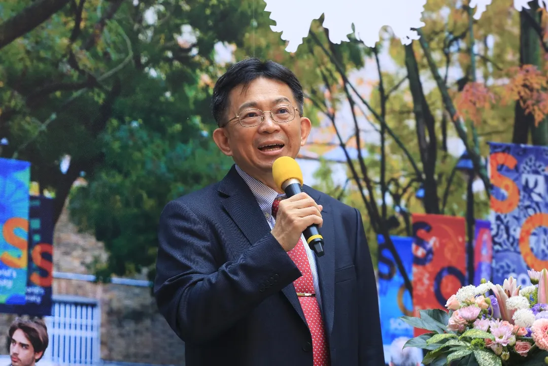中山大學校長李志鵬表示，面對全球化與跨國議題日益複雜的時代，培養具備全球公民素養的人才已成為高等教育的重要使命。（圖／中山大學提供）