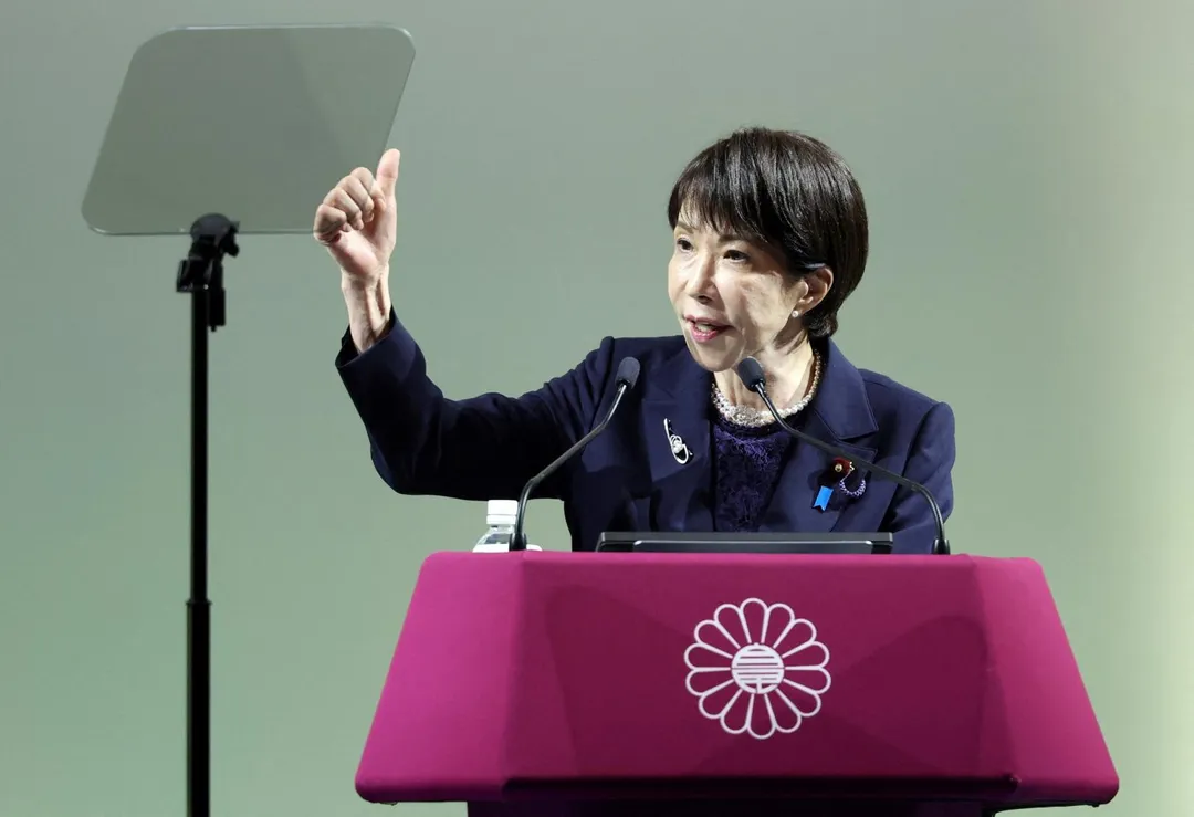 日本首相高市早苗。（圖／路透）