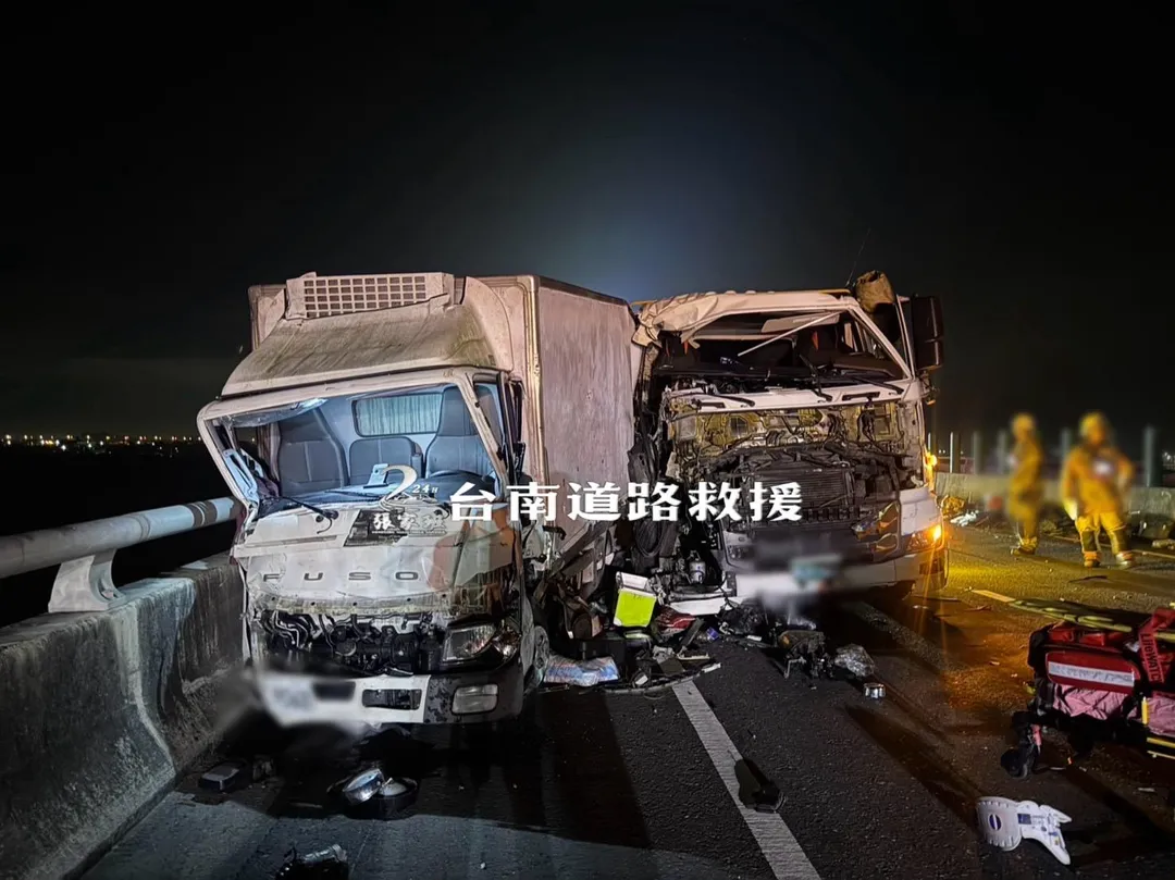 車禍現場。（圖/台南道路救援張家班授權使用）
