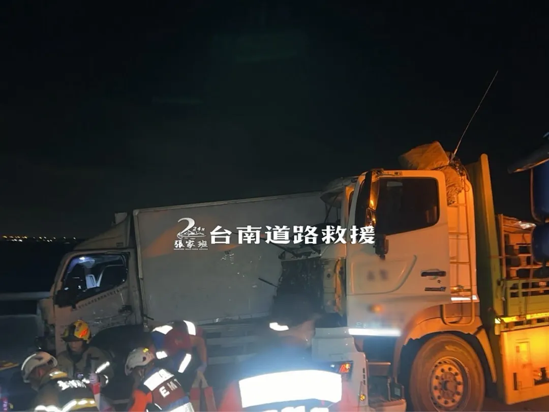 車禍現場。（圖/台南道路救援張家班授權使用）