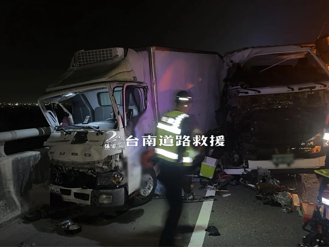 車禍現場。（圖/台南道路救援張家班授權使用）