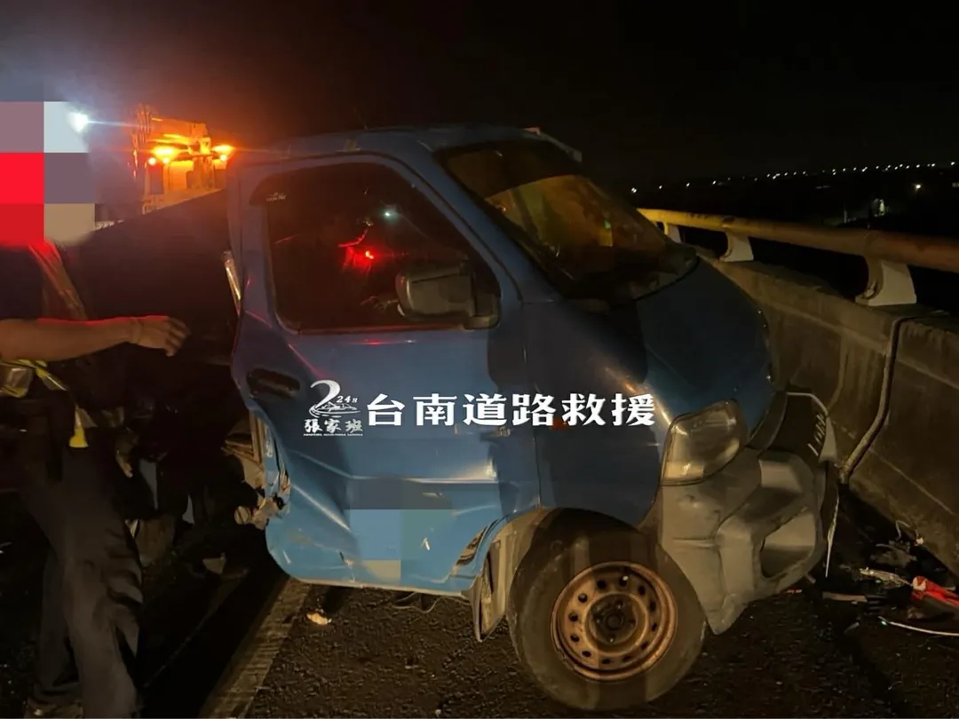 車禍現場。（圖/台南道路救援張家班授權使用）