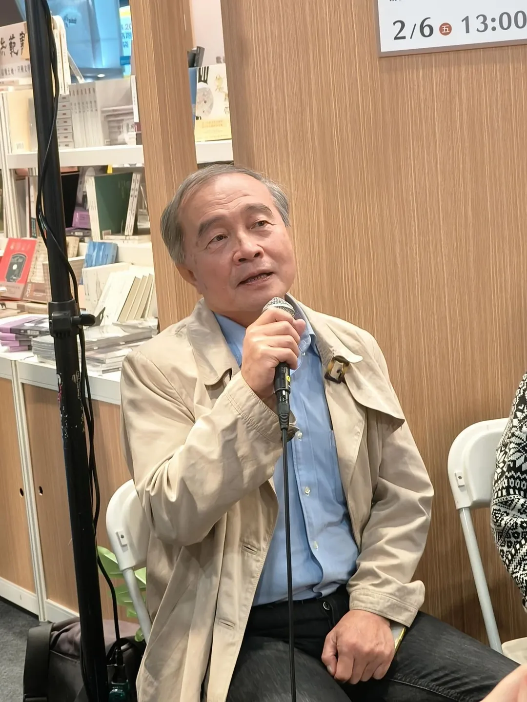 馬英九的老友、知名作家楊渡。（翻攝自楊渡臉書）