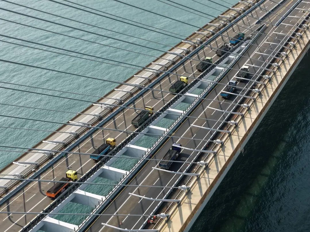 淡江大橋將於5月12日通車。（圖／交通部提供）