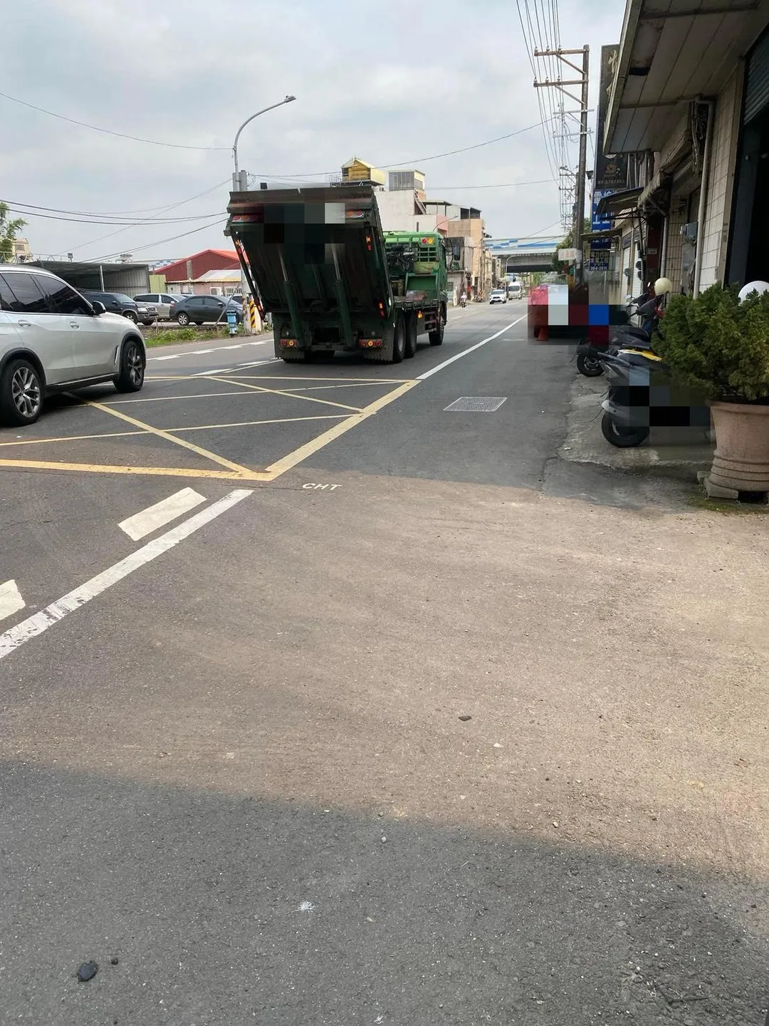 車禍現場。(圖/網友Chi Chi授權提供)