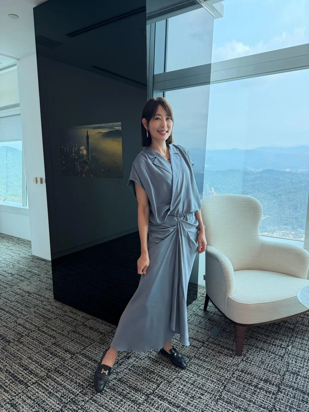 賈永婕分享近照。(圖/翻攝自賈永婕臉書)