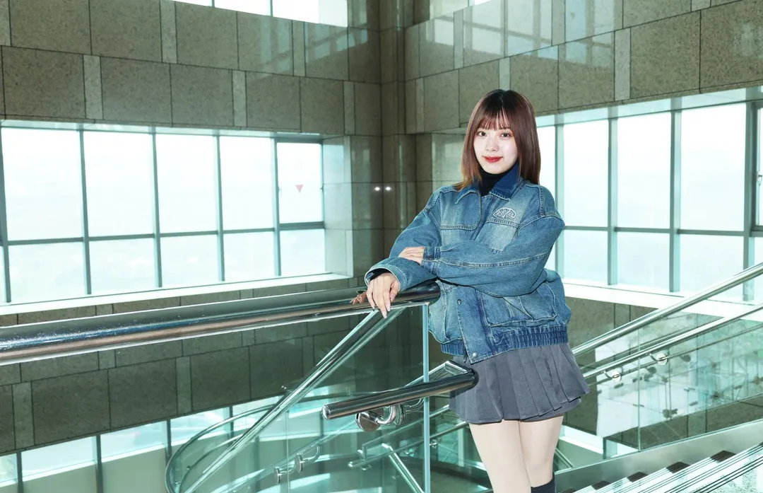 希美暢談來台發展的心路歷程。(圖/譚兆青攝)