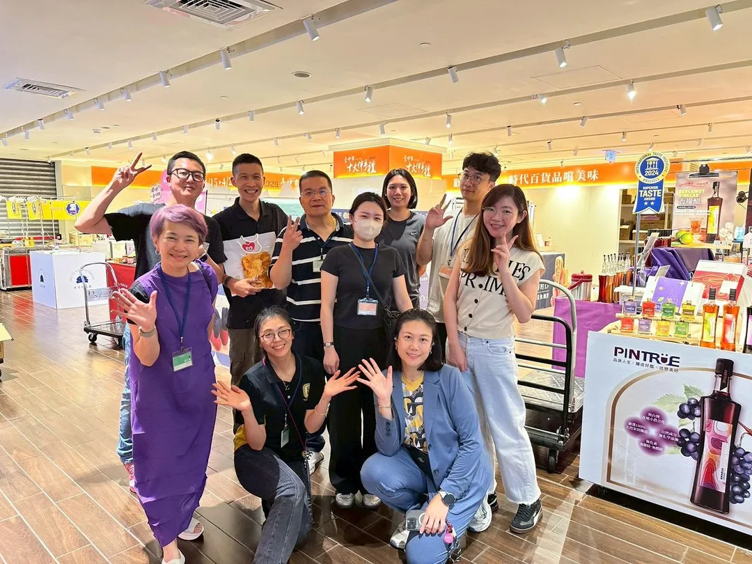 臺中8家伴手禮品牌組成金牌明星隊，快閃信義區進駐統一時代百貨臺北店(圖/臺中市工商發展投資策進會提供)
