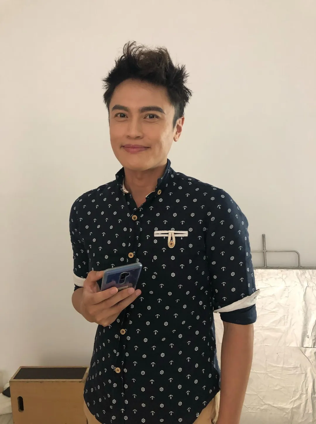 宋翊彰輾轉得知張善為病況有好轉。(圖/翻攝自宋翊彰臉書)