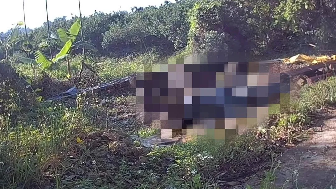 張翁疑因嗆傷跌倒遭火噬。(圖/翻攝畫面)