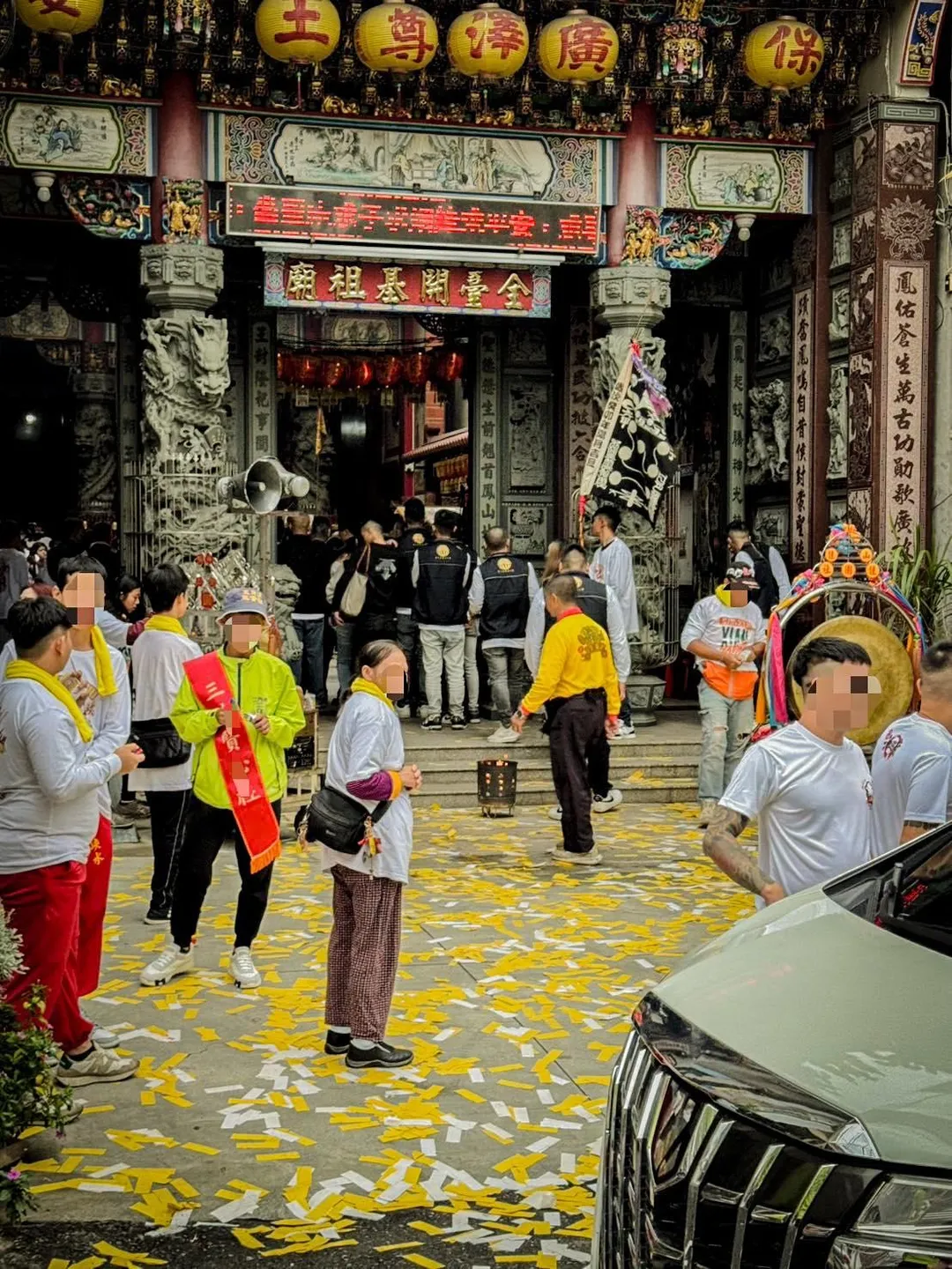 由於大量人潮湧入，土庫鳳山寺決定不開放香燈腳住宿加沐浴。（圖／翻攝自全臺開基祖廟-雲林土庫鳳山寺臉書）
