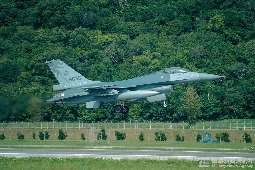 空軍F-16AM戰機。(圖/軍聞社)