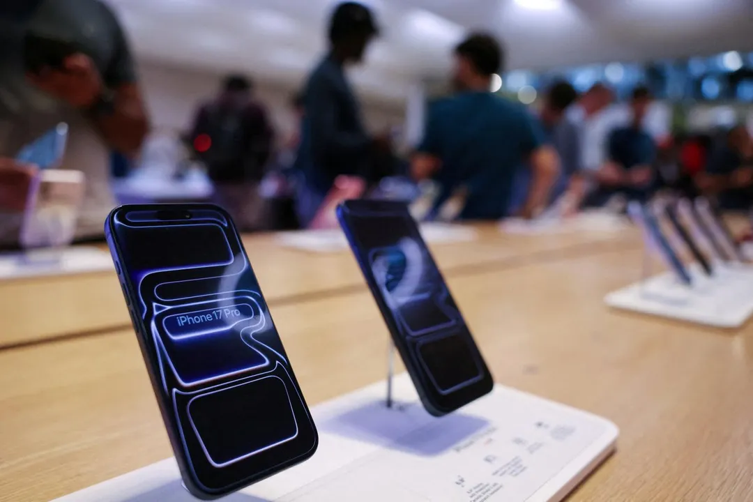 圖為蘋果iPhone 17系列產品。（圖／路透社）