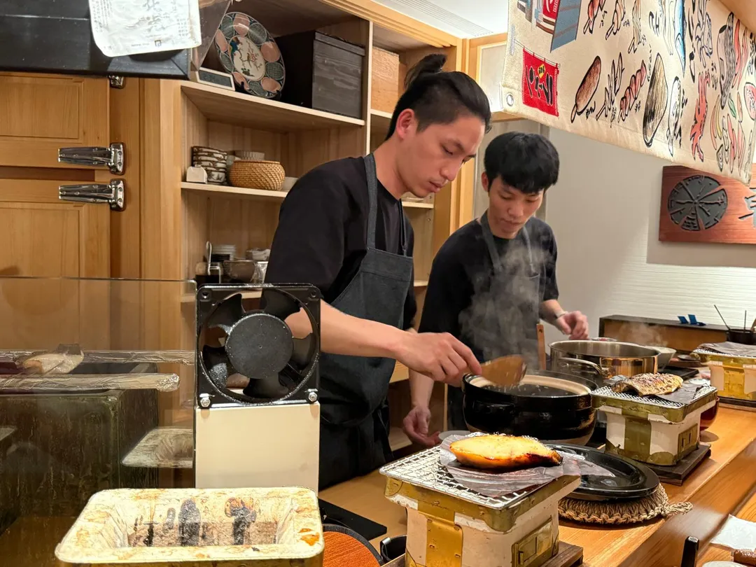 無料續飯續湯。（圖／黃宏輝提供）