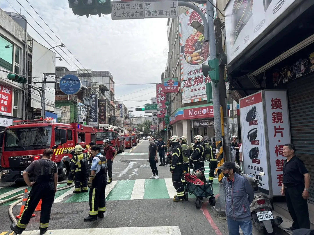 火災現場。（圖／民眾提供）