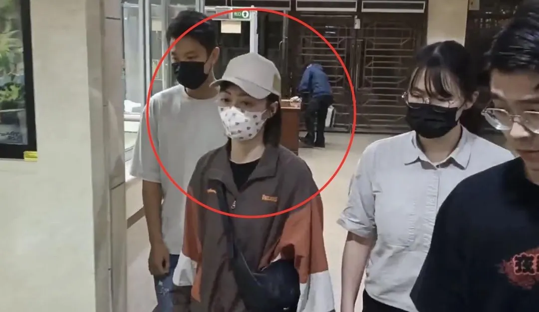 曾姓女警遭移送台北地檢署複訊。（圖／翻攝畫面）