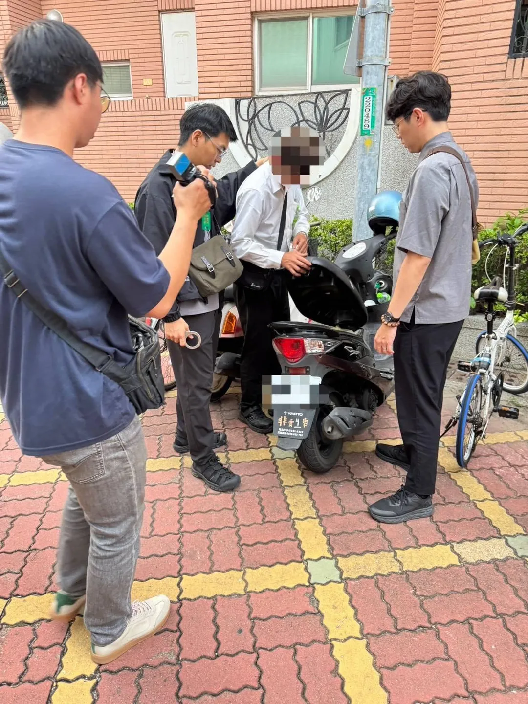 台南永康隨機攻擊案嫌犯落網,高中女學生街頭遇襲受傷。(圖/警方提供)