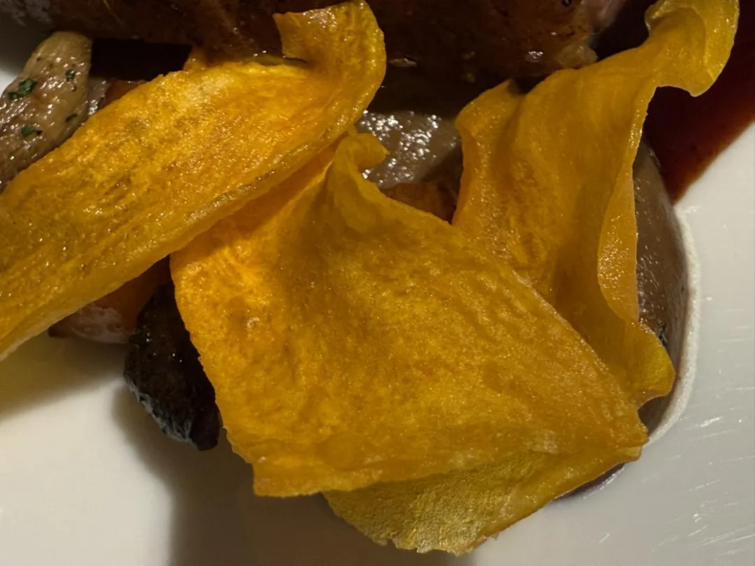 酥炸地瓜脆片。（圖／黃宏輝提供）