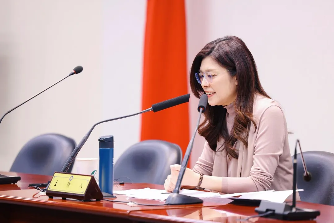 國民黨主席鄭麗文。(圖/中天新聞)