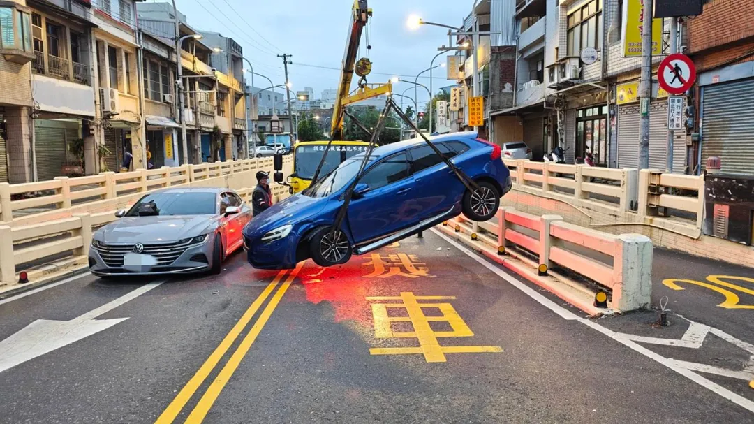 車禍現場。(圖/警方提供)