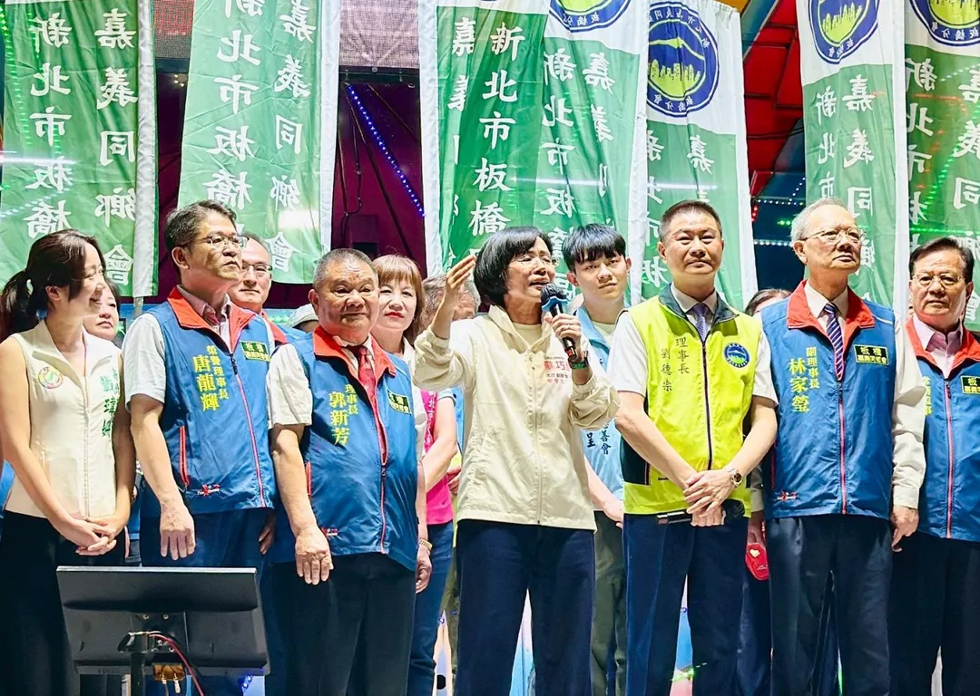 蘇巧慧26日出席板橋區嘉義同鄉會活動。(圖/蘇巧慧競辦提供)