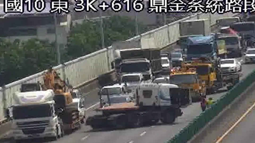 車禍現場。（圖／國道1968）