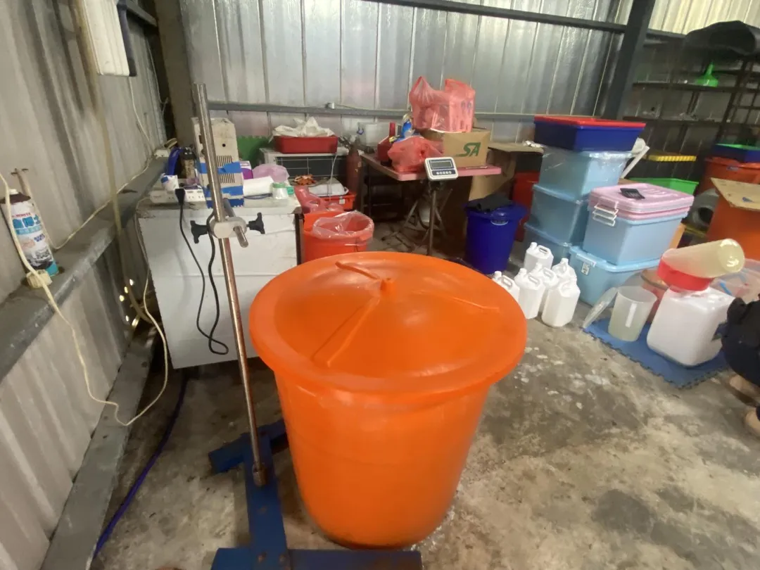 查緝製毒師傅黃嫌。（圖／警方提供）