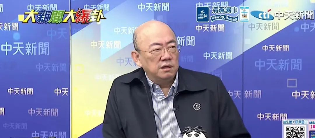 前立委郭正亮。（圖／中天新聞）