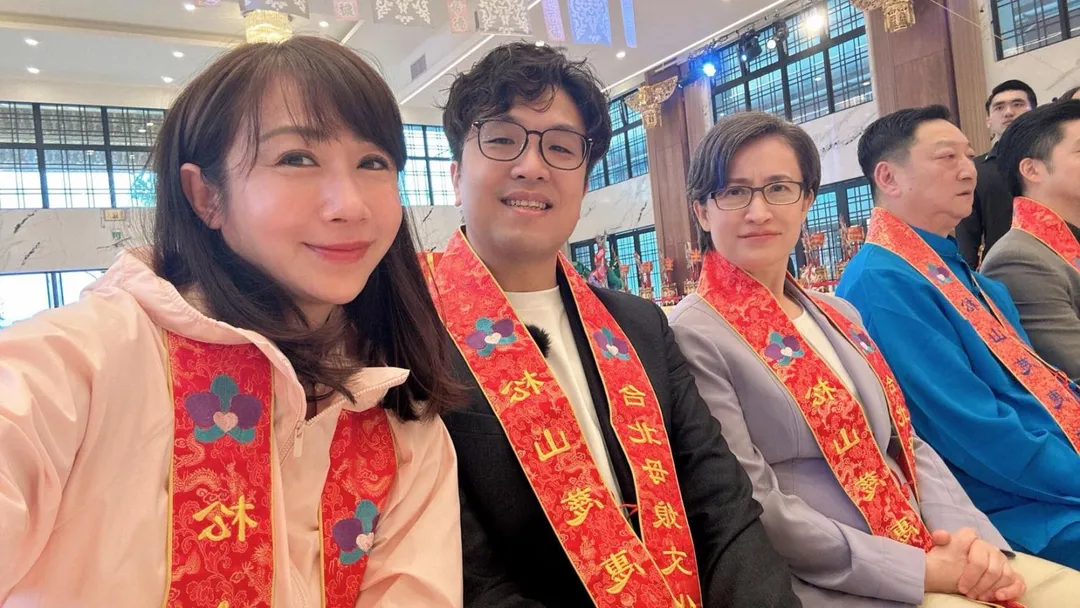 沈伯洋出戰台北市長呼聲高。（圖取自許淑華臉書）