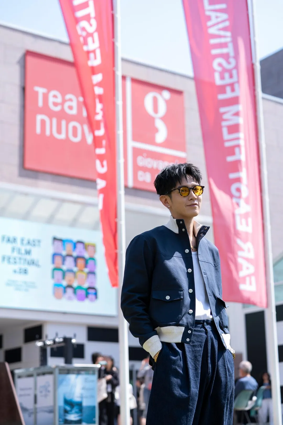 柯震東為本片敬業吃肥10公斤，當時腰圍足足增加4吋。（圖／FEFF28提供／官方攝影：Alice Durigatto）