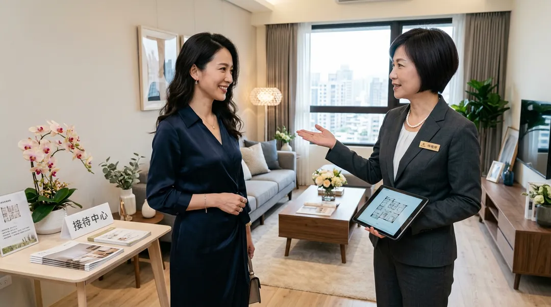 房市景氣寒流持續延燒，不僅交易量創下近年新低，第一線房仲業也正式進入淘汰賽階段。（示意圖／AI生成）