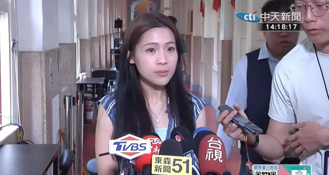 國民黨立委徐巧芯。（圖／中天新聞）