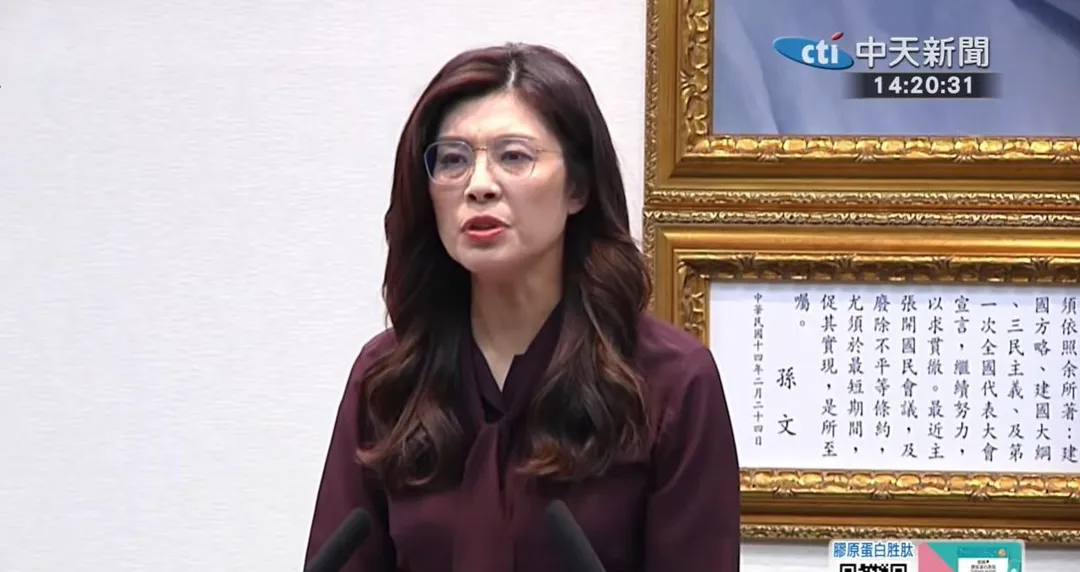 國民黨主席鄭麗文資料照。（圖／中天新聞）