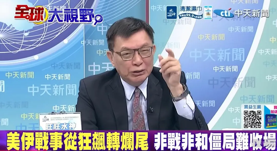 台大哲學系教授苑舉正。（圖／翻攝《全球大視野》）