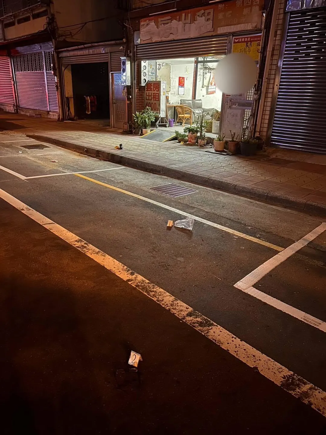 案發現場。（圖／中天新聞）