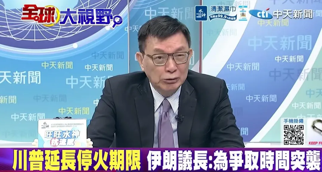 台大哲學系教授苑舉正。（圖／翻攝《全球大視野》）
