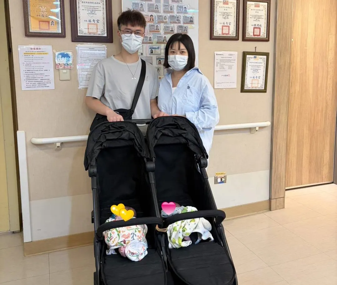 小穎即將離開雙和醫院產後護理之家，回家度過第一個母親節。(圖/雙和醫院)
