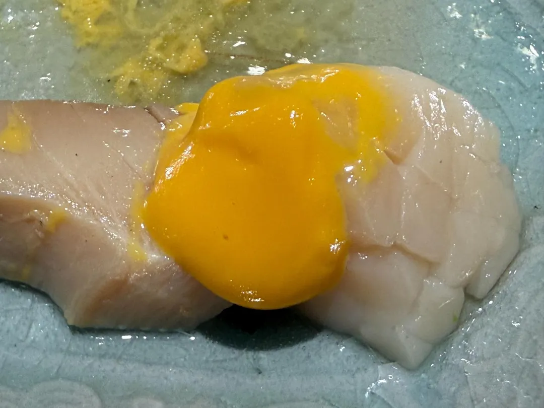 附加的干貝。（圖／黃宏輝提供）
