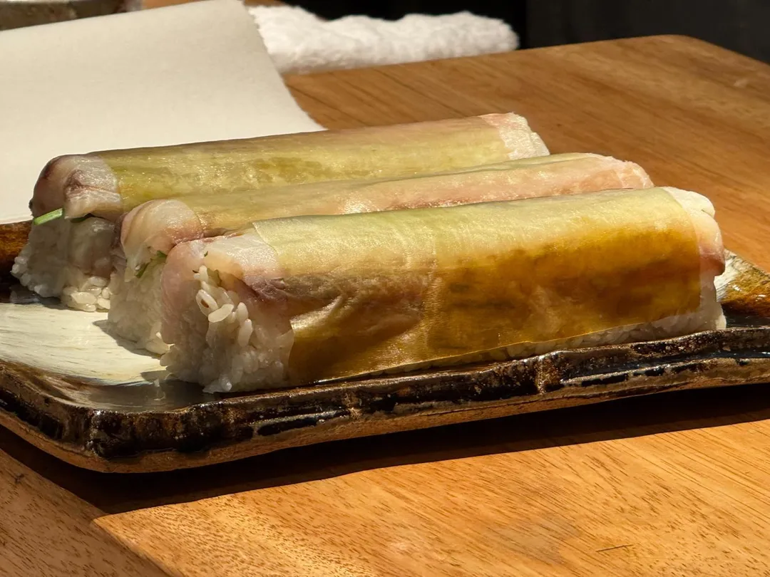 棒壽司卷。（圖／黃宏輝提供）