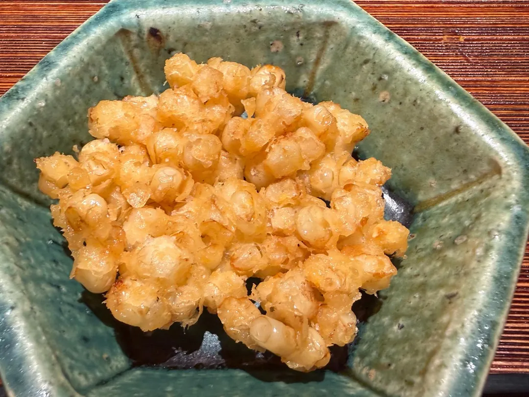 水果玉米天婦羅。（圖／黃宏輝提供）