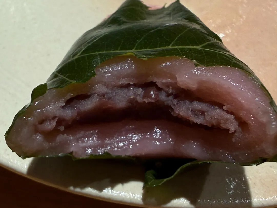 紅豆泥以奶油伴煮過。（圖／黃宏輝提供）
