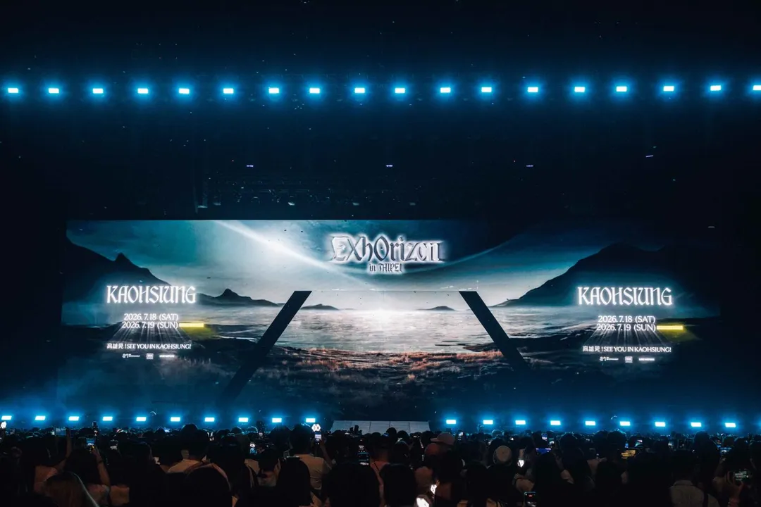 EXO無預警公布雄蛋將連唱兩場 。（圖／Live Nation Taiwan 提供）