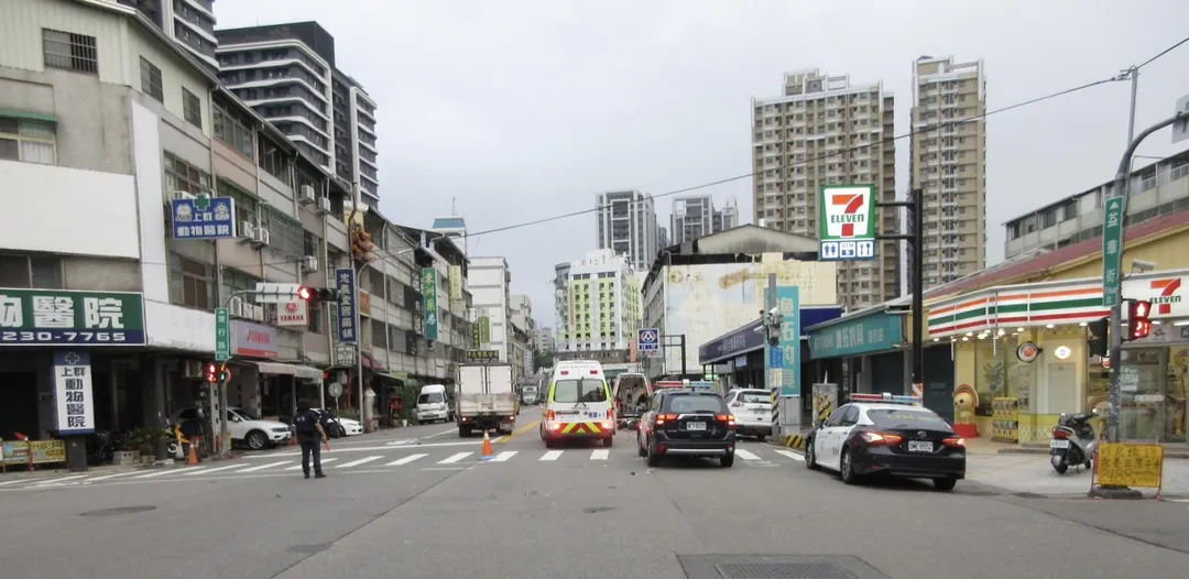 車禍現場。（圖／中天新聞）